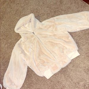 Thick teddy bear coat